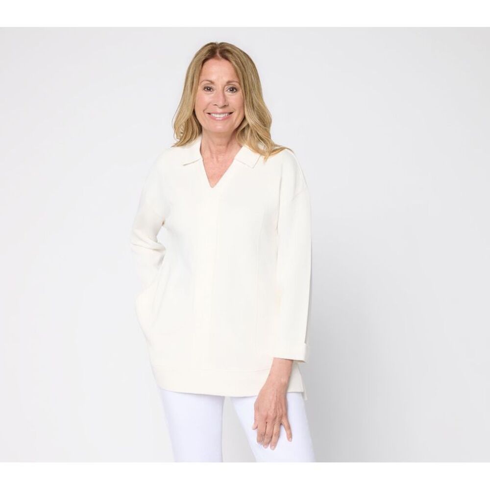 Liberare Women's Top Sz M Make Your Selection: Denim & Co. Beach White A725871